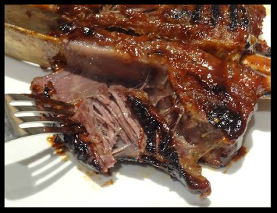 Slow Cooker Barbequed Beef Ribs