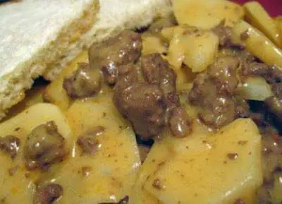 Hamburger Potato Cheese Casserole