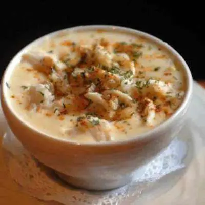 Award Winning Maryland Cream of Crab Soup – never out of season!!!