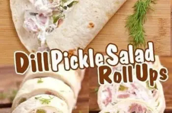 Dill Pickle Tortilla Roll Ups