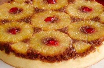 Pineapple Upside-Down Cheesecake