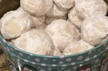 Snowball biscuits