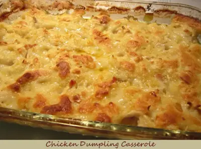 Chicken Dumpling Casserole