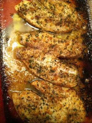 Baked Lemon Garlic Tilapia