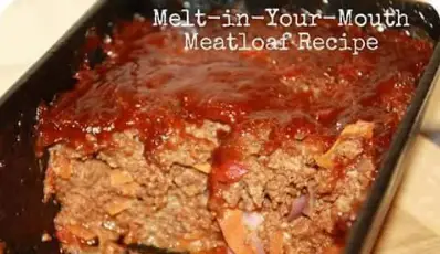 Melt-In-Your-Mouth Meat Loaf