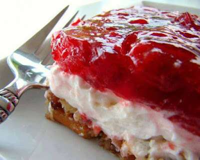 Strawberry Pretzel Dessert