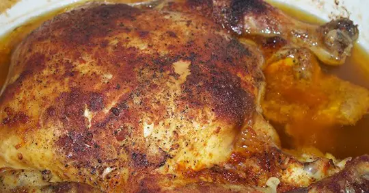 Garlic Roasted Chicken ( in a crock pot )