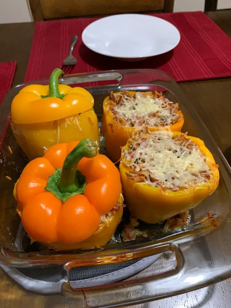 Cheesy Italian Stuffed Peppers