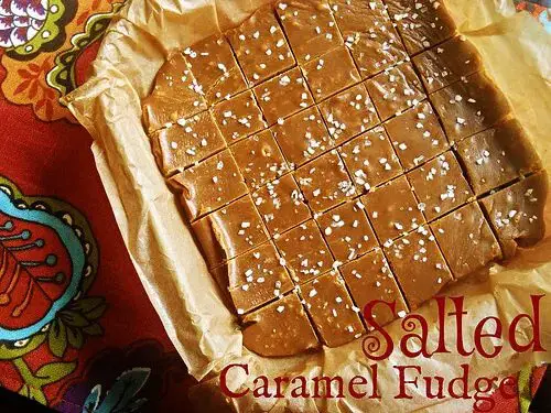 Salted Caramel Fudge with Coconut Palm Sugar