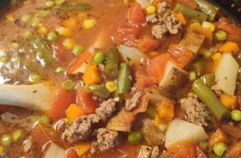 VEGETABLE BEEF SOUP