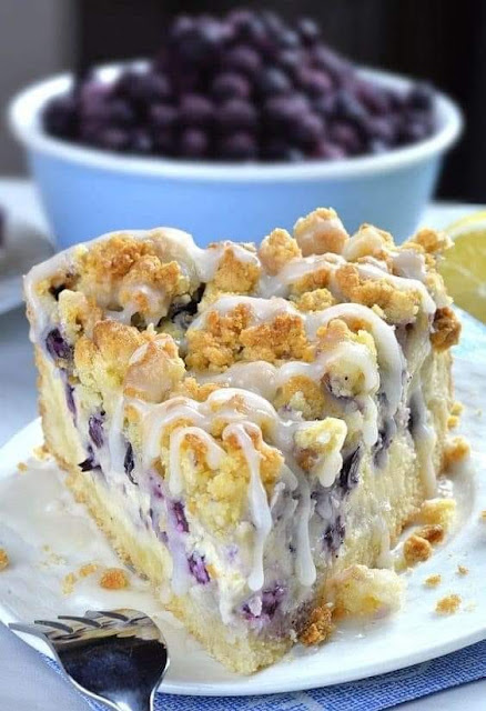 Lemon Blueberry Icebox Cake