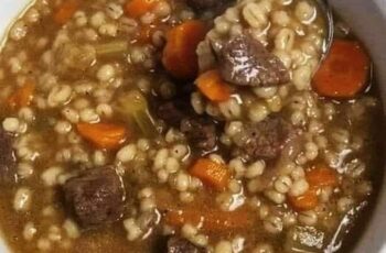 Beef & barley soup