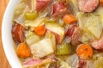 Instant Pot Kielbasa Cabbage Potato Soup