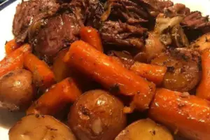CLASSIC POT ROAST WITH POTATOES AND CARROTS