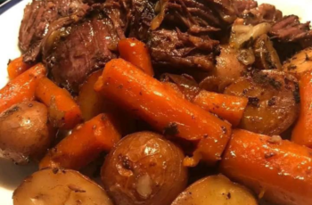 CLASSIC POT ROAST WITH POTATOES AND CARROTS